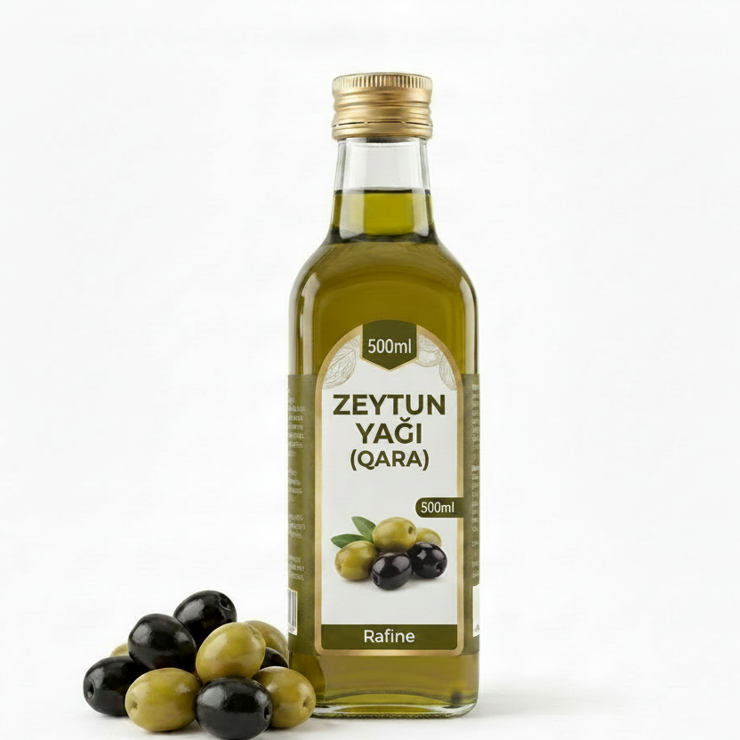 Zeytun yağı - rafinə (500ml, 1L)